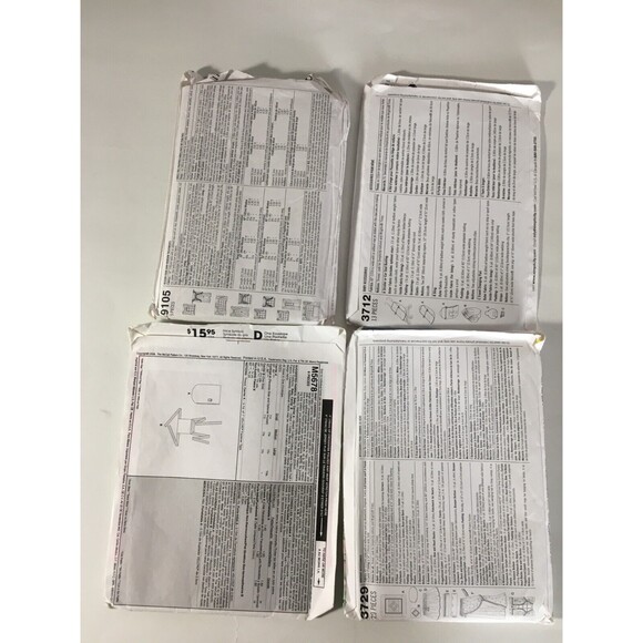 Sewing Patterns Mixed 4 Lot Home Decor Curtains New Baby Accessories Uncut A20 - Picture 7 of 7